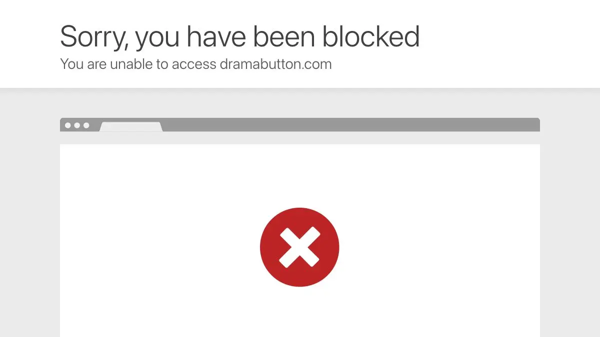 Screenshot of Drama Button