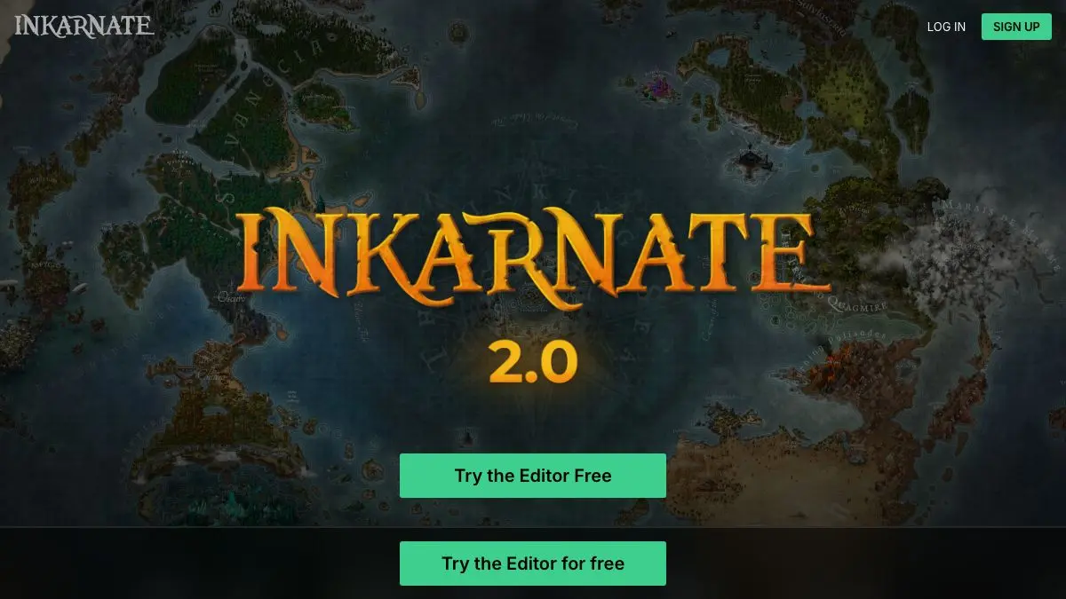Screenshot of Inkarnate