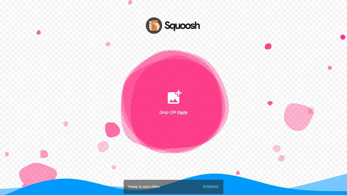 Screenshot of Squoosh